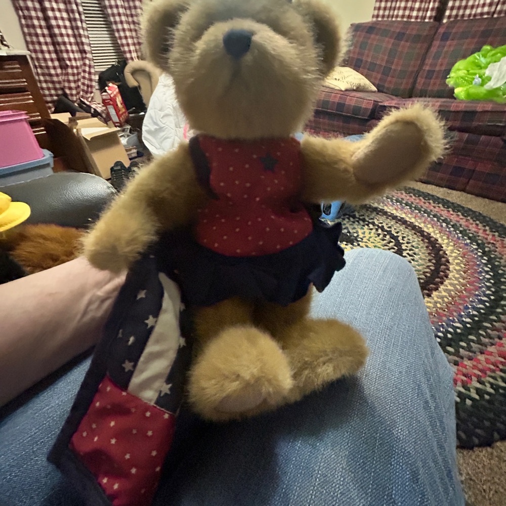 Vintage Teddy Bear Lot – Russ, Boyds & Plushland (6 Total) - Picture 4 of 10